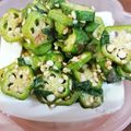 りりもこもこ's cooksnap of when they made オクラは生で食らうべし！生オクラの和え物.