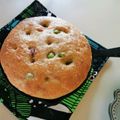 カバゴン's cooksnap of when they made 全粒粉で☆枝豆とチーズのフォカッチャ.