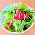 プー♡'s cooksnap of when they made トマトとわかめのサラダ♪.