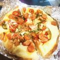 ママPON's cooksnap of when they made 発酵なし！フライパンで極厚シカゴピザ.