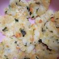 黒こっぺ's cooksnap of when they made 【離乳食後期〜】手づかみ◎卵ご飯おやき.