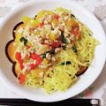 まーさまママ's cooksnap of when they made ガパオ風あんかけ焼そば.