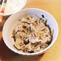 苺王子紫担みふ's cooksnap of when they made もやしと豚バラのポン酢生姜炒め.