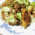 トモ太郎's cooksnap of when they made 簡単！キャベツとちくわとひき肉の甘辛炒め.