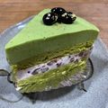 oxoＳＡＮＡoxo's cooksnap of when they made 抹茶とあずきのムースケーキ.