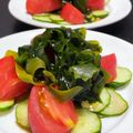 ☆GSSQHY☆'s cooksnap of when they made ゆず香る♪トマトのわかめドレッシングがけ.