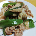 往きつ戻りつ's cooksnap of when they made あっさり美味！豚コマとピーマンの炒め物☆.