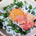 ☆suzuka☆'s cooksnap of when they made たらこ釜揚げしらす丼☆簡単激ウマ.