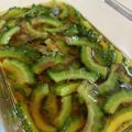 miyoopy's cooksnap of when they made ゴーヤのおひたし☆ 麺つゆver..