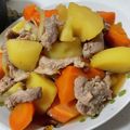 コロどろっぷ's cooksnap of when they made 簡単⭐ぶっ込み 肉じゃが⭐in炊飯器.