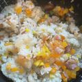 かずみ0125's cooksnap of when they made 炊飯器で！おかわりエビピラフ【簡単料理】.