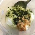 V666's cooksnap of when they made 青汁黒ごまはちみつきな粉のヨーグルト.