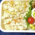 こうへい＆かのんママ's cooksnap of when they made 詰めない稲荷寿司風混ぜご飯♪.