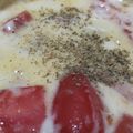 ヨッシーだなも's cooksnap of when they made 朝食ランチ☆レンジ3分チーズトマトスープ.