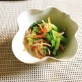 yesmama's cooksnap of when they made もやしと小松菜の胡麻和え お弁当に.