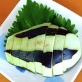 ゆすひと's cooksnap of when they made 1分で完成！水茄子のお刺身♡.
