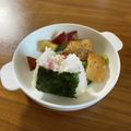 まめ郎's cooksnap of when they made 梅干のしそでおにぎり！.