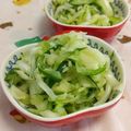 赤い電話's cooksnap of when they made キャベツときゅうりの酢の物.