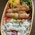♪small♪'s cooksnap of when they made パプリカの肉巻き.