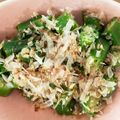 ♡♡（＾Ｏ＾）♡♡'s cooksnap of when they made すき家♡かつぶしオクラ牛丼のオクラ.