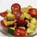 新妻あや's cooksnap of when they made トマトとズッキーニ♡中華風キューブマリネ.