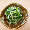 emiiem's cooksnap of when they made 春菊のじゃこ和え.