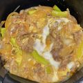 ぷーさん's cooksnap of when they made 牛とじ丼（牛丼アレンジ）.