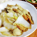 低カロ探検隊's cooksnap of when they made 白菜とエリンギと油揚げの煮物.