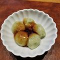 まめりんこ's cooksnap of when they made 白玉粉と上新粉でもちもちみたらし団子.
