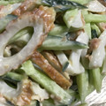おのみちゃん's cooksnap of when they made 竹輪きゅうり梅マヨ　切って合えるだけ.