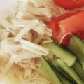 ユッキー1119's cooksnap of when they made 野菜たっぷり糀甘酒の冷やし白湯風そうめん.