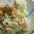 りんばたまま's cooksnap of when they made ポテトサラダ、じゃがいもの皮を剥かずに.