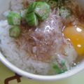 はにぉ's cooksnap of when they made 簡単☆★おかかたまごかけごはん.