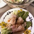 月✳Iris's cooksnap of when they made 電子レンジで簡単☆豆苗もやしの豚バラ巻き.