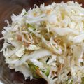 クックSEESE4☆'s cooksnap of when they made キャベツときゅうりの梅しそこんぶあえ.