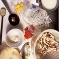 大阪のちゃーちゃん's cooksnap of when they made 明太子としらすの和風クリームパスタ.