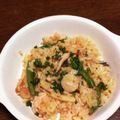 chokenneyo's cooksnap of when they made 時短、簡単、シーフードパエリア.
