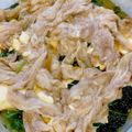 ヒロ♪エリ's cooksnap of when they made レンジで簡単！豚バラ玉ねぎ豆腐.