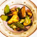 ミッキーこむぎ's cooksnap of when they made ♡なすとオクラの煮物♡.