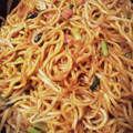yunapi☆'s cooksnap of when they made 簡単★風月風♡太麺ソース焼きそば.