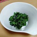 ちくぞーの妻's cooksnap of when they made 和えるだけ！モロヘイヤのナムル.