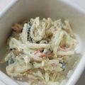 tamago大好き's cooksnap of when they made ほんだしで☆もやしカニカマサラダ.