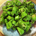 はなはながっぱ's cooksnap of when they made 万願寺とうがらしのゆかり炒め.