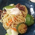 はなはな桜's cooksnap of when they made 味噌マヨネーズのレンジチーズ焼きそば.