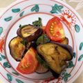 elmomama's cooksnap of when they made 茄子とトマトのバジル＆チーズ炒め☆.