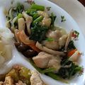 そよかぜMLQ's cooksnap of when they made 鶏もも肉と小松菜の炒め物.