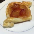 クックGF8TW5☆'s cooksnap of when they made 冷凍パイシートで♪バナナカスタードパイ.