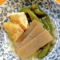 ゆすひと's cooksnap of when they made 万願寺唐辛子と厚揚げ・蒟蒻の煮物♪.