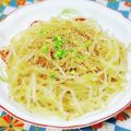 ふうはっちゃん's cooksnap of when they made めんつゆのもやしナムル.