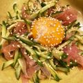 パッシーユ's cooksnap of when they made 簡単☆ビールのお供に☆生ハムユッケ.